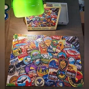 Patches Of The National Parks Of America 1000 Pc Puzzle